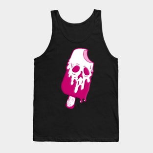 Ice Lolly Skull Popsicle Design Tank Top